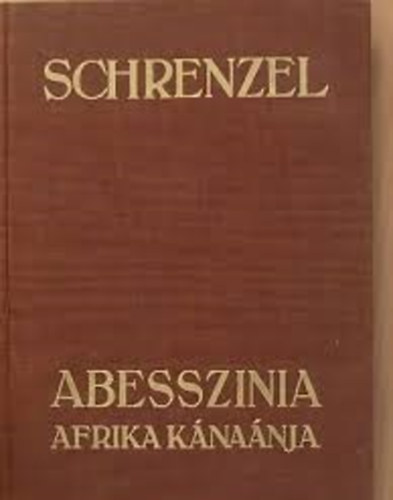 Schrenzel - Abessznia, Afrika Knanja