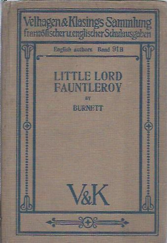 Frances Hodgson Burnett - Little lord Fauntleroy