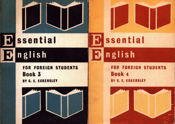 C. E. Eckersley - Essential English for Foreig Students Book 3 és Book 4 (2 db)