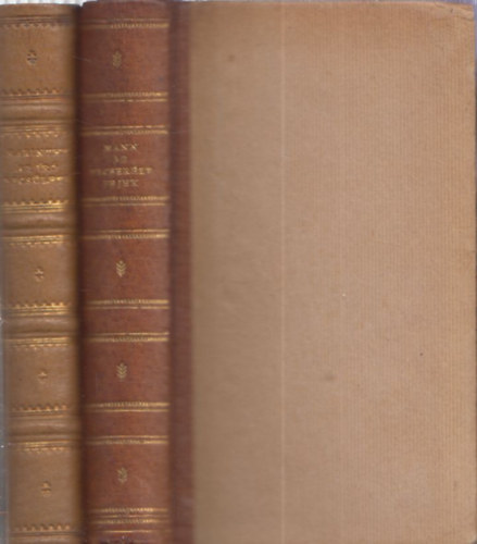 2db az " �j Elzev�r K�nyvt�r" sorozatb�l - Thomas Mann: Az elcser�lt fejek + Karinthy Frigyes: Az �r� becs�lete