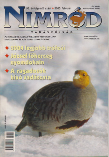Dr. Zoltn Attila - Nimrd vadszjsg 2005. februr - 93. vfolyam 2.