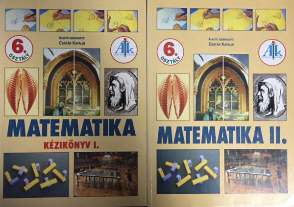 Csatr Katalin - Tanri kziknyv - Matematika 6. osztly I-II.