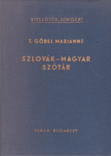 T. Gbel Marianne - Szlovk-magyar sztr