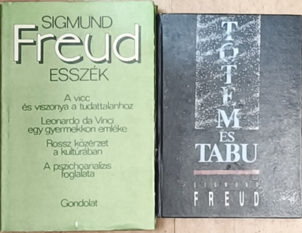 Sigmund Freud - 2db Sigmund Freud mű - Totem és tabu, Esszék