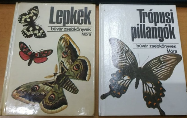 Dr. Mszros-Gl Kalmr Zoltn - 2 db Bvr zsebknyv: Lepkk + Trpusi pillangk