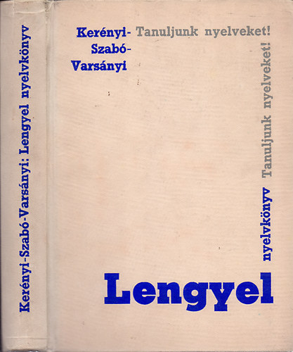 Kernyi Szab Varsnyi - Tanuljunk nyelveket: lengyel nyelvknyv