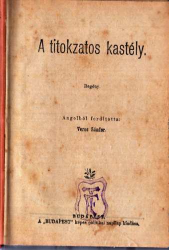 Nincs felt�ntetve - A titokzatos rejt�ly (1903)