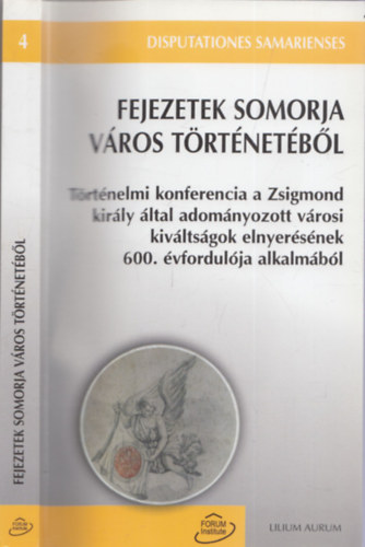 Stresnak-Vgh  (szerk.) - Fejezetek Somorja vros trtnetbl (Trtnelmi konferencia a Zsigmond kirly ltal adomnyozott vrosi kivltsgok elnyersnek 600. vfordulja alkalmbl)