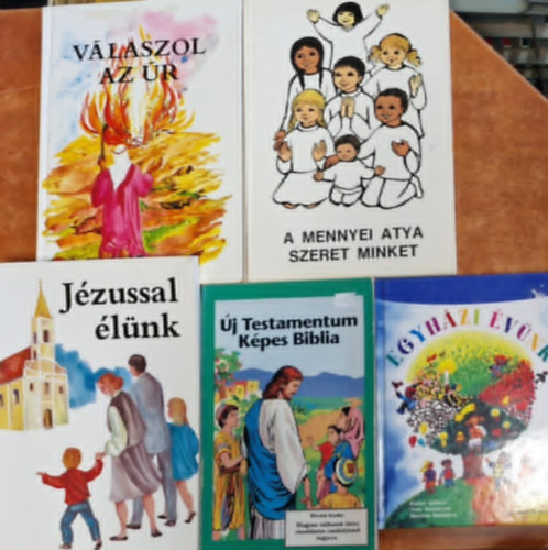 Esther Hebert - 5db Gyermek vall�s:J�zussal �l�nk,V�laszol az �r,A mennyei atya szeret minket,�j testamentum mennyei biblia,