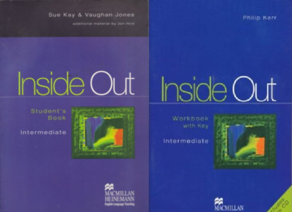 Vaughan Jones, Philip Kerr Sue Kay - Inside Out Intermediate: Student's Book + Workbook