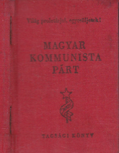 Magyar Kommunista Prt tagsgi knyv
