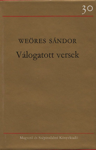 Válogatott versek (30 év)