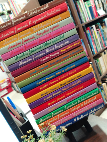 Hombre Jimenes - KÖNYVMENTŐ AJÁNLAT 20 DB. Megveszem ezt a nőt sorozat. Kísért a múlt, A szerelem hatalma, Dédelgetett álmok, Összetört szívek, Perzselő vágyak, Átkos gyűlölet, Nincs kegyelem, Angyalok városa, Angyalok városa válságban, Angyalok