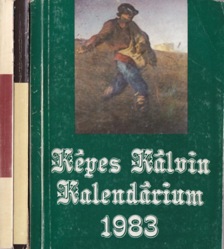 3 db Kpes Klvin Kalendrium: 1983, 1984, 1986