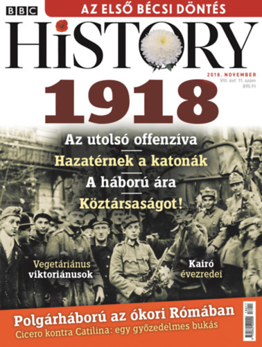 BBC History - 2018. VIII. �vfolyam 11. sz�m - November
