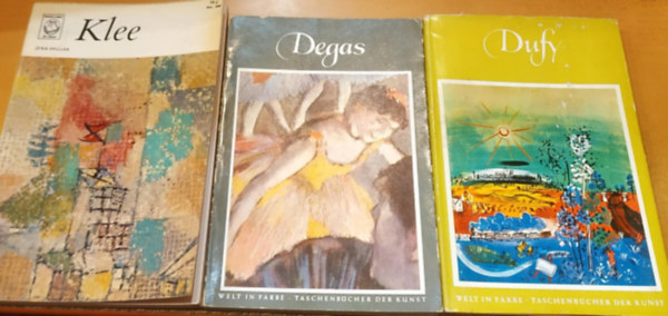 Manuel Gasser, Benno Reifenberg Jrg Spiller - 3 db fest: Degas + Dufy + Klee