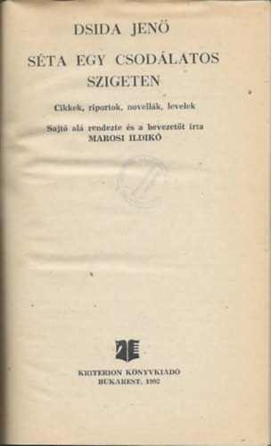 Dsida Jen - Sta egy csodlatos szigeten