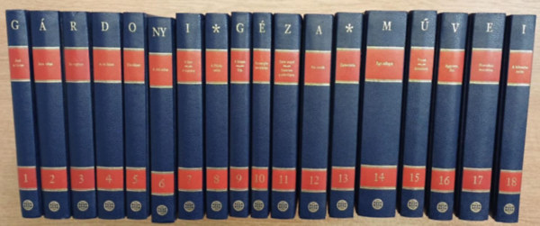 G�rdonyi G�za - G�rdonyi G�za M�vei 1-18.