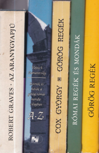 Cox Gy�rgy Robert Graves - 5 db �kor: Az aranygyapj� + Istenek �s h�s�k a g�r�g-r�mai mondavil�gban + G�r�g reg�k + R�mai reg�k �s mond�k + G�r�g reg�k