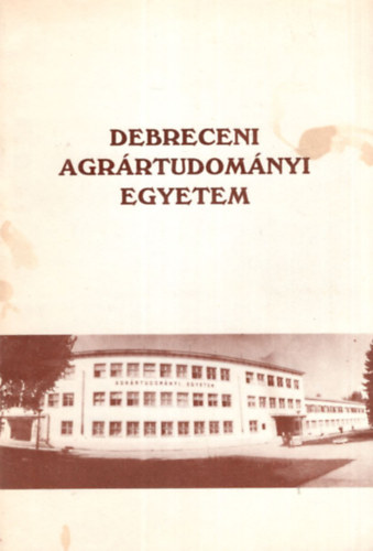 Debreceni Agr�rtudom�nyi Egyetem 1993