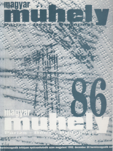Magyar mhely 86. szm (1992. december 20.)
