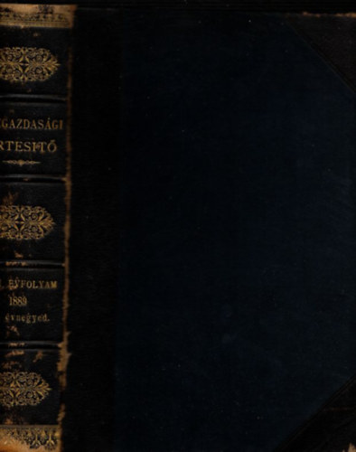 Kzgazdasgi rtest 1889/III. vnegyed (VIII. vfolyam)