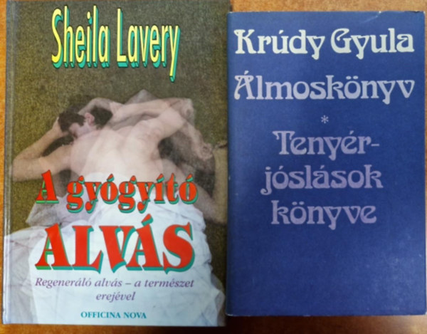 Sheila Lavery Krúdy Gyula - 2db Álom könyv.Álmoskönyv+A gyógyító alvás