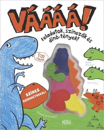 Vááá! - Feladatok, színezők és dínó-tények
