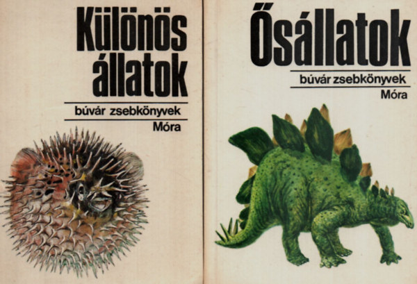 Dr. Karádi Ilona Farkas Henrik - 2 db Búvár zsebkönyvek együtt: Ősállatok - Különös állatok