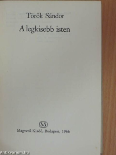 T�r�k S�ndor - A legkisebb isten