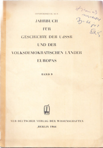 Orb�n S�ndor - Das Abkommen zwischen Staat und Kirche in der Volksrepublik Ungarn (dedik�lt)