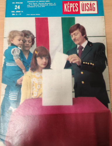 Gerencséri Jenő (szerk.) - Képes Újság- XXI. évfolyam 24. szám (1980. június 14.)