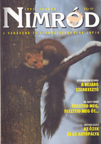 Szkely Kroly - Nimrd 1991 ( Teljes vfolyam  egybektve , 1-12. szm )