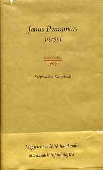 Janus Pannonius - Janus Pannonius versei