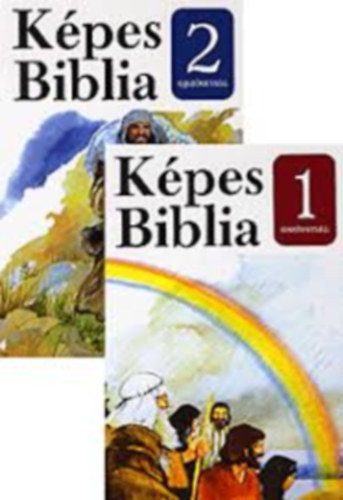 Ford.: K. Nagy Erzsbet Szerk.: Dr. Trk Jzsef - Kpes Biblia 1-2. (Gyermekbiblia; Sajt kppel)