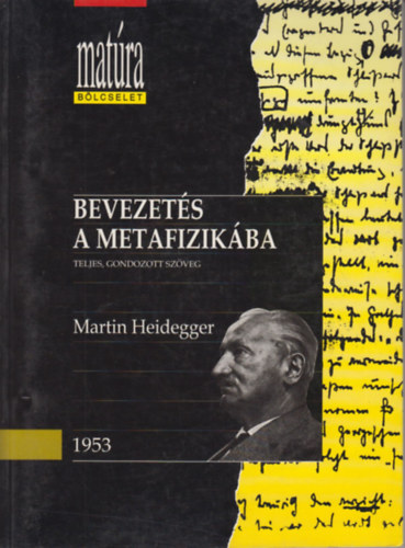 Mertin Heidegger - Bevezet�s a metafizik�ba