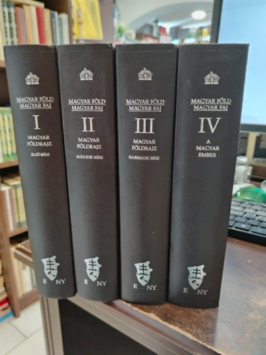 Cholnoky-Gr. Teleki-Bartucz-Prinz - Magyar fld, magyar faj I-IV. (hasonms kiads)