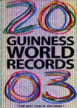 Claire Folkard - Guinness World Records 2003.