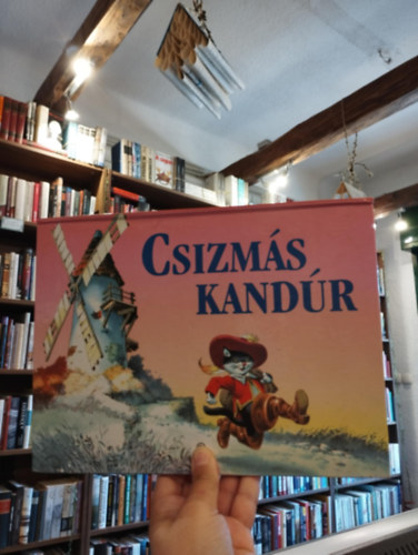 Csizmás kandúr (térbeli mesekönyv)