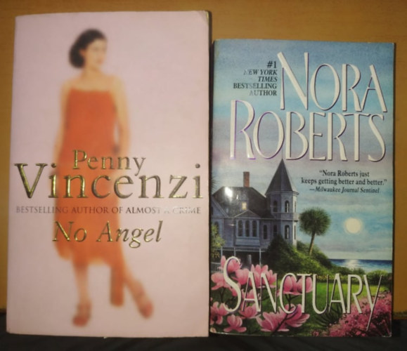 Nora Roberts Penny Vincenzi - No Angel + Sanctuary (2 ktet)