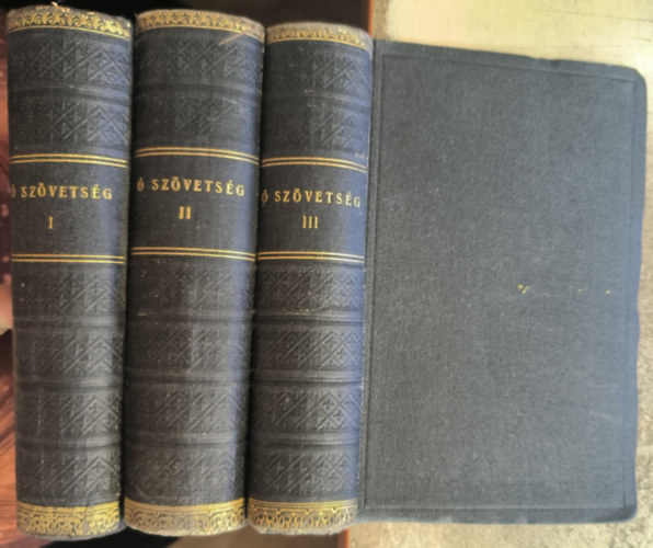 Káldi György (ford.) - Ószövetségi szentirás a Vulgata szerint I-III.