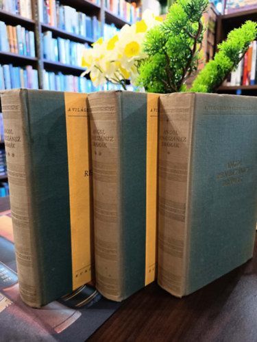 Szenczi Mikl�s Ben Jonson John Webster John Lyly Christopher Marlowe John Ford Thomas Heywood Robert Greene James Shirley Cyril Tourneur Francis Beaumont John Fletcher Nicholas Udall Philip Massinger - Angol renesz�nsz dr�m�k I-III. teljes kiad�s