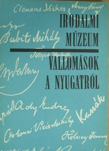 R�nay L�szl� - Vallom�sok a Nyugatr�l