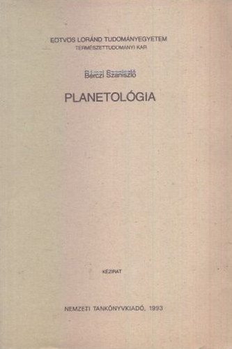 Brczi Szaniszl - Planetolgia