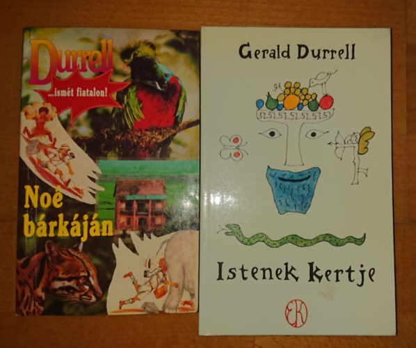 Gerald Durrell - 2 knyv Gerald Durelltl: No brkjn, Istenek kertje