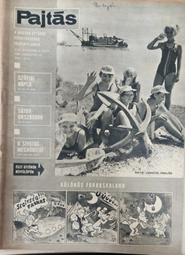 Vasv�ri Ferenc  (szerk.) - Pajt�s XXIII. �vfolyam 32. sz�m (1968)