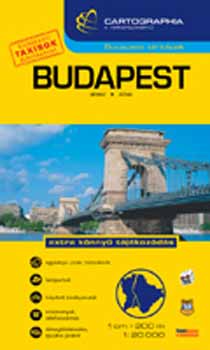 Budapest atlasz 1:20 000 (Cartographia trkp)
