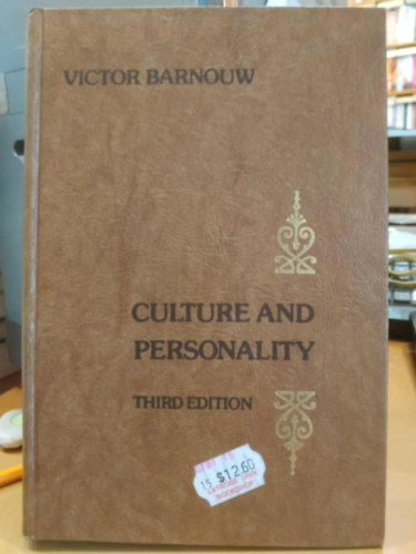 Victor Barnouw - Culture and Personality (Third Edition)(Kult�ra �s szem�lyis�g)