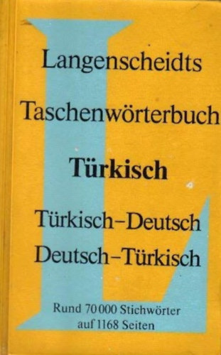 Dr. Karl Steuerwald - Langenscheidts Taschenwrterbuch Trkisch - Trkisch-Deutsch; Deutsch-Trkisch