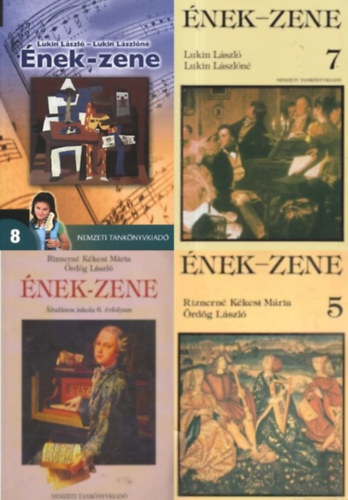 Riznern� K�kesi M�ria Riznern� K�kesi M�ria   �rd�g L�szl� - �rd�g L�szl� - 4 db �nek-zene tank�nyv: 5., 6., 7., 8.  oszt�ly